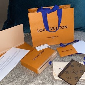 Louis Vuitton Card Holder Monogram Reverse